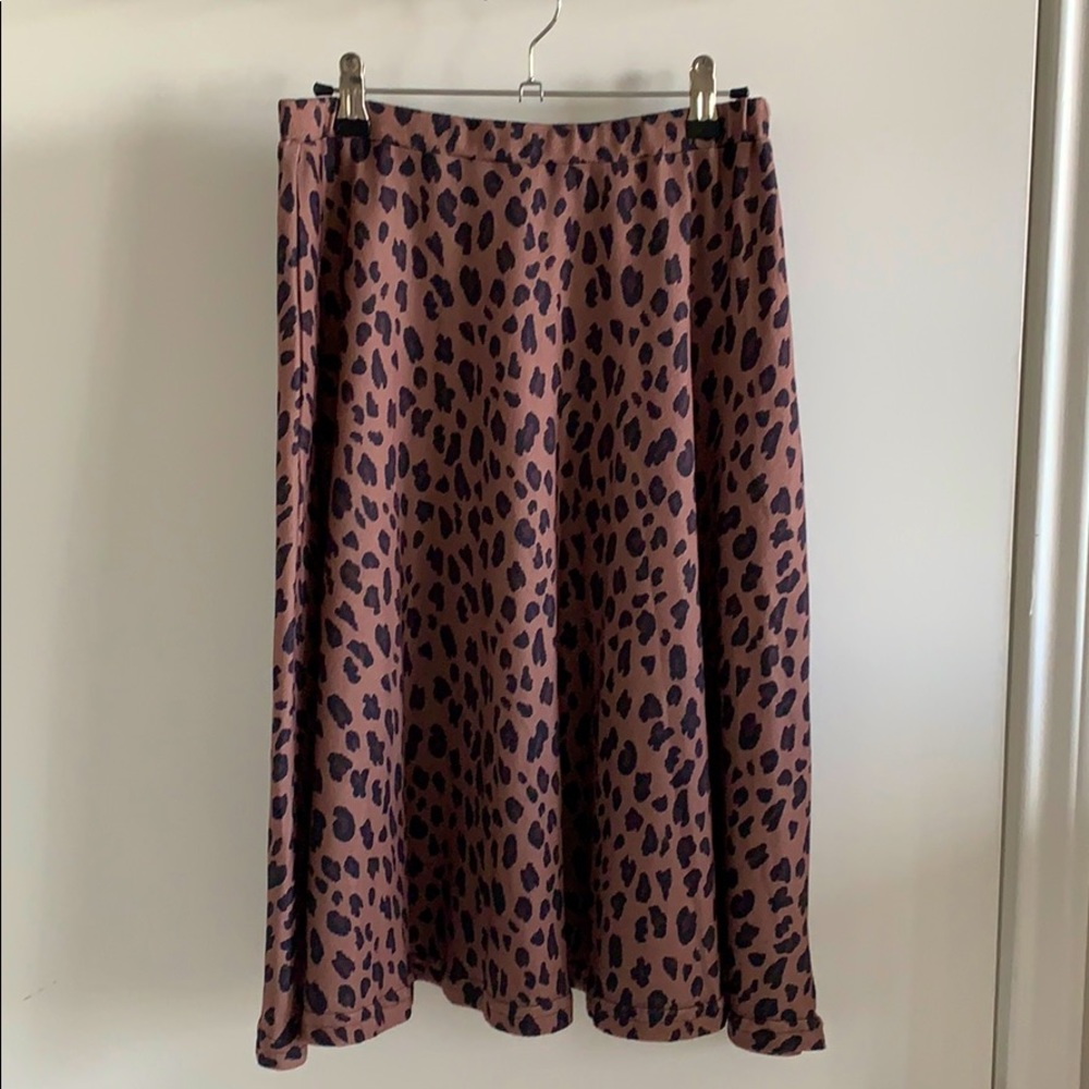 Cheetah Print Skirt